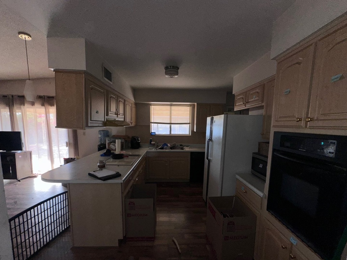 Sahuaro Drive before renovation